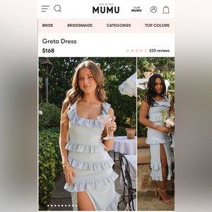 Show me your mumu greta dress
